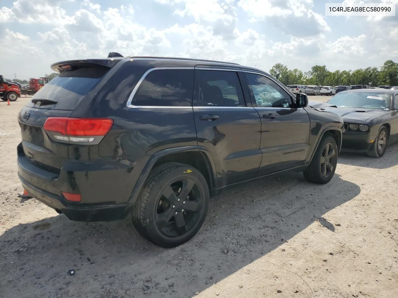 2014 Jeep Grand Cherokee Laredo VIN: 1C4RJEAG8EC580990 Lot: 71661794