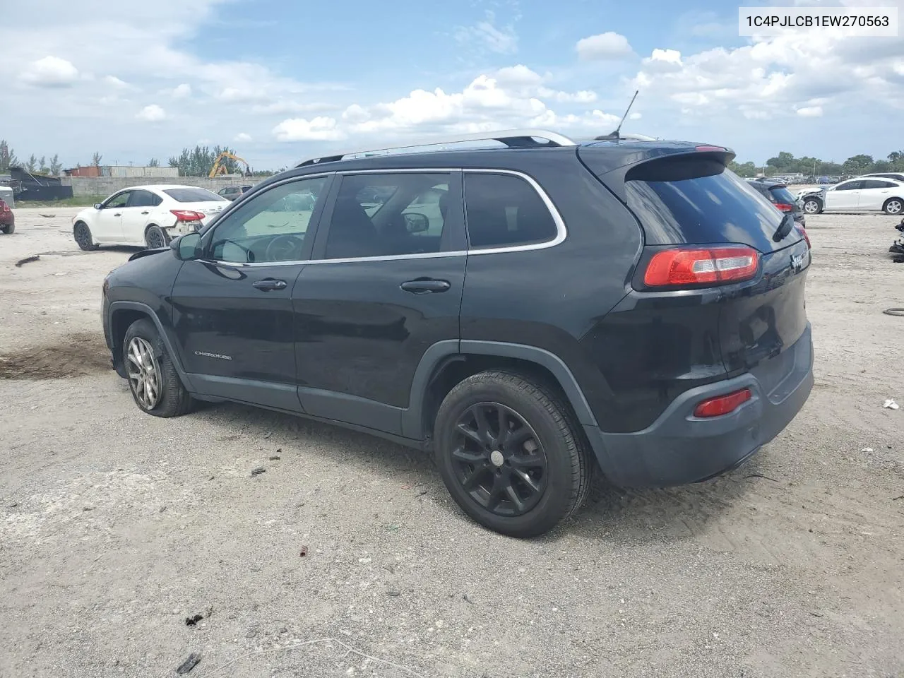 2014 Jeep Cherokee Latitude VIN: 1C4PJLCB1EW270563 Lot: 71664364