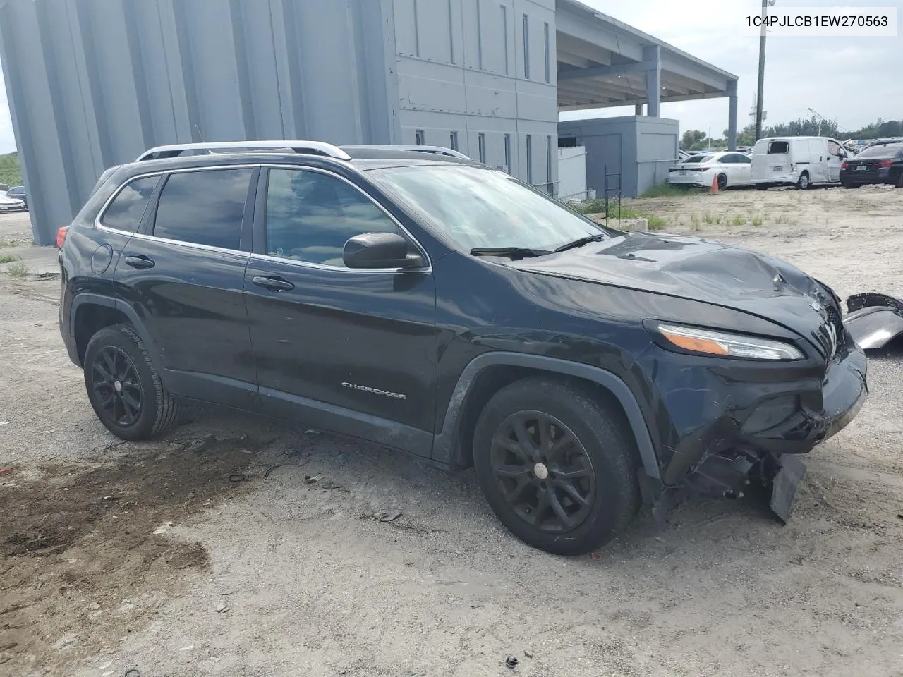 2014 Jeep Cherokee Latitude VIN: 1C4PJLCB1EW270563 Lot: 71664364