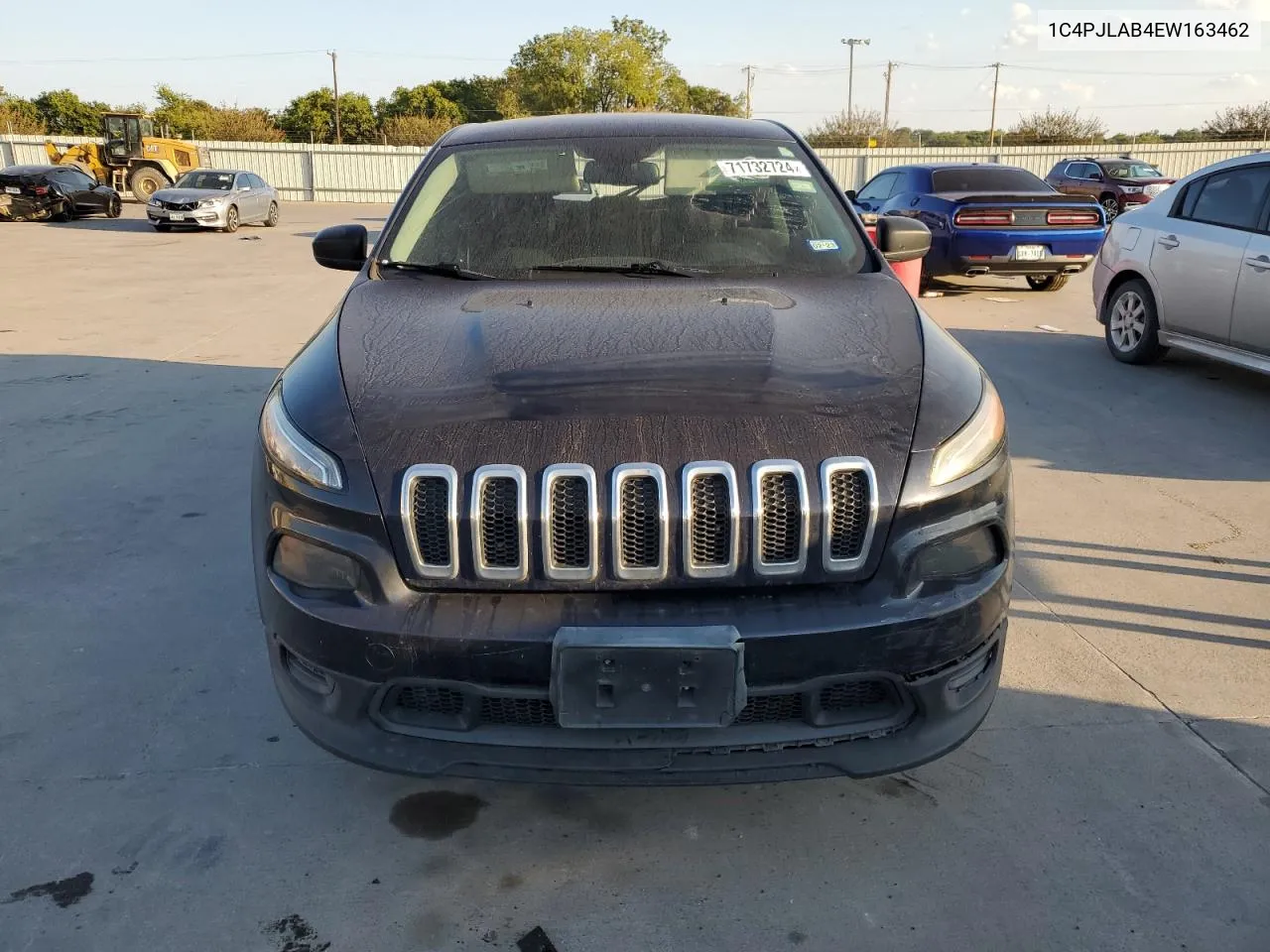 2014 Jeep Cherokee Sport VIN: 1C4PJLAB4EW163462 Lot: 71732724