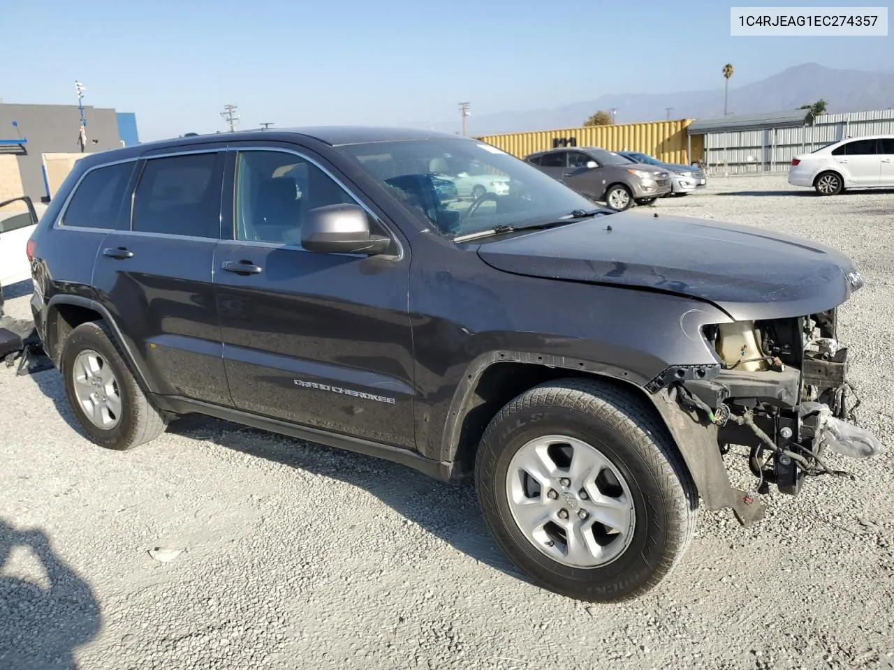 2014 Jeep Grand Cherokee Laredo VIN: 1C4RJEAG1EC274357 Lot: 71757344