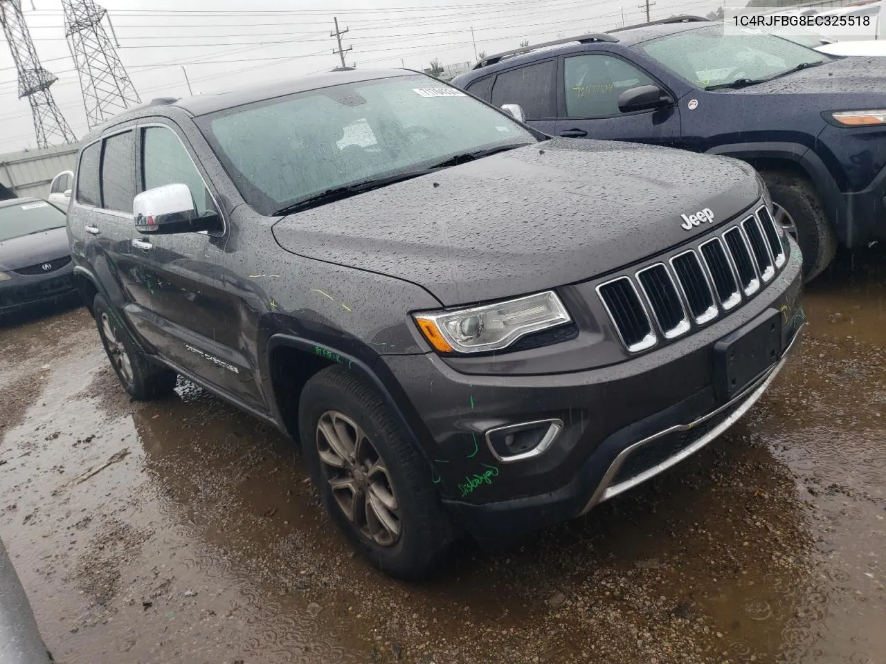 1C4RJFBG8EC325518 2014 Jeep Grand Cherokee Limited