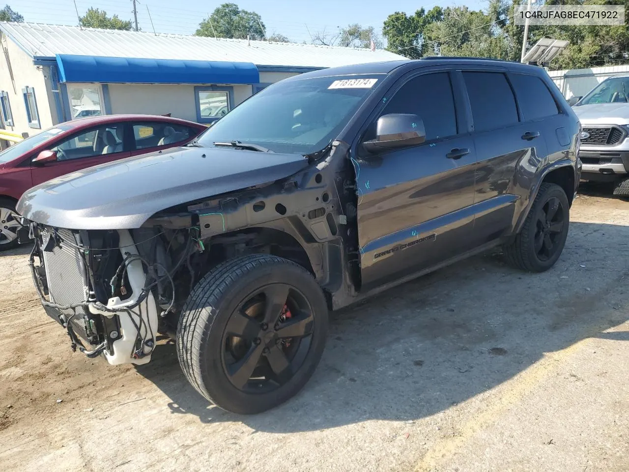 2014 Jeep Grand Cherokee Laredo VIN: 1C4RJFAG8EC471922 Lot: 71813174