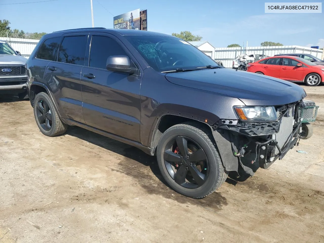 2014 Jeep Grand Cherokee Laredo VIN: 1C4RJFAG8EC471922 Lot: 71813174