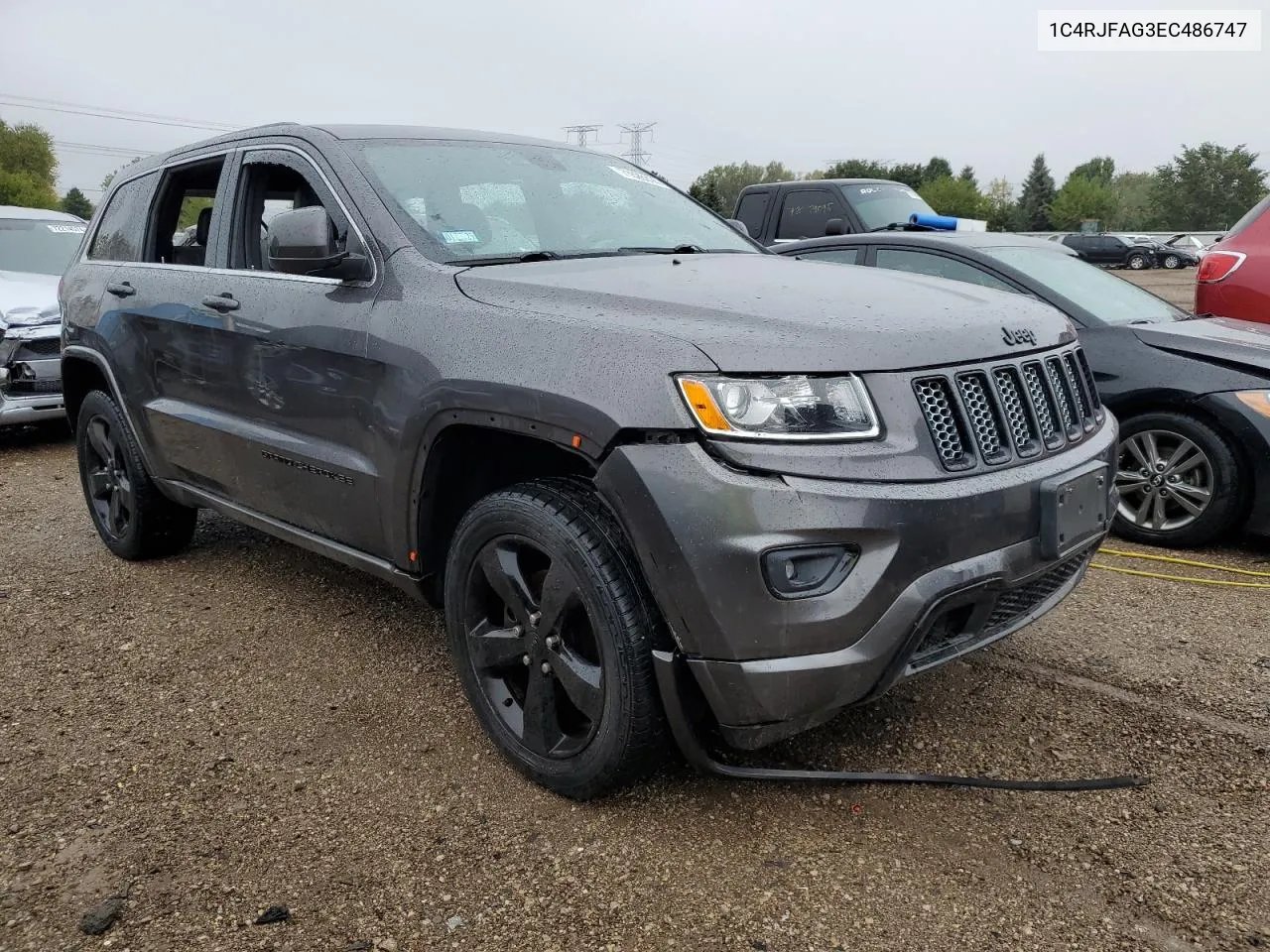 2014 Jeep Grand Cherokee Laredo VIN: 1C4RJFAG3EC486747 Lot: 71826314