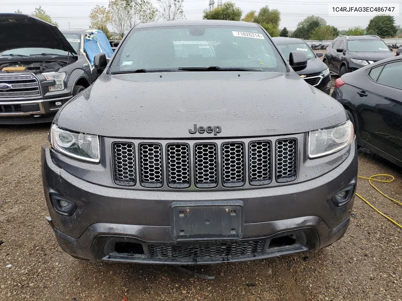 1C4RJFAG3EC486747 2014 Jeep Grand Cherokee Laredo