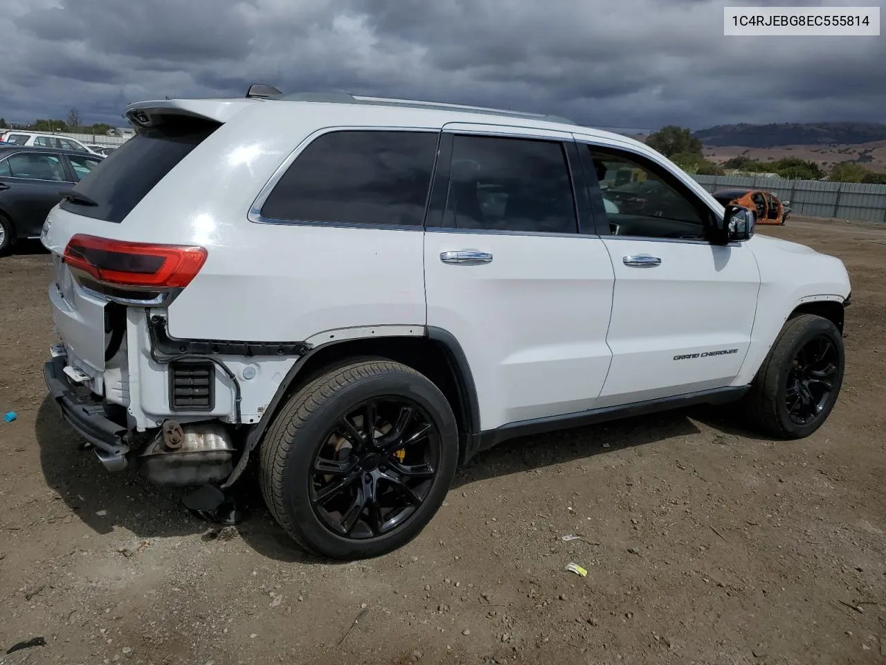 2014 Jeep Grand Cherokee Limited VIN: 1C4RJEBG8EC555814 Lot: 71828964