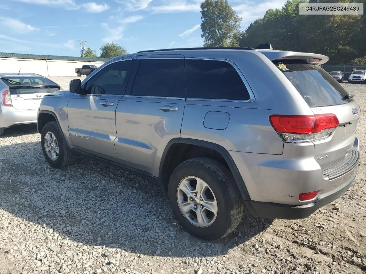 2014 Jeep Grand Cherokee Laredo VIN: 1C4RJFAG2EC249439 Lot: 71981904