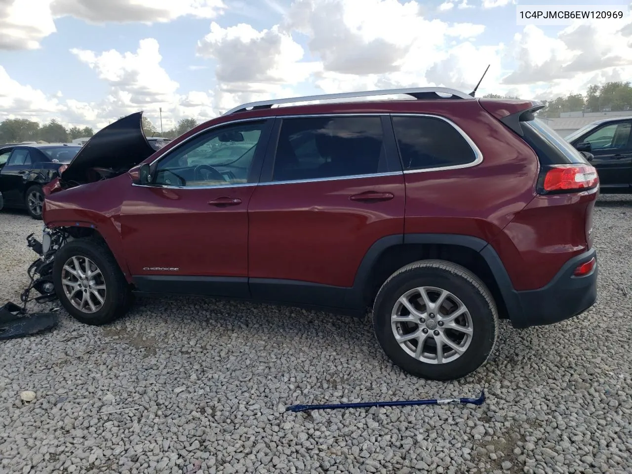 2014 Jeep Cherokee Latitude VIN: 1C4PJMCB6EW120969 Lot: 72012604