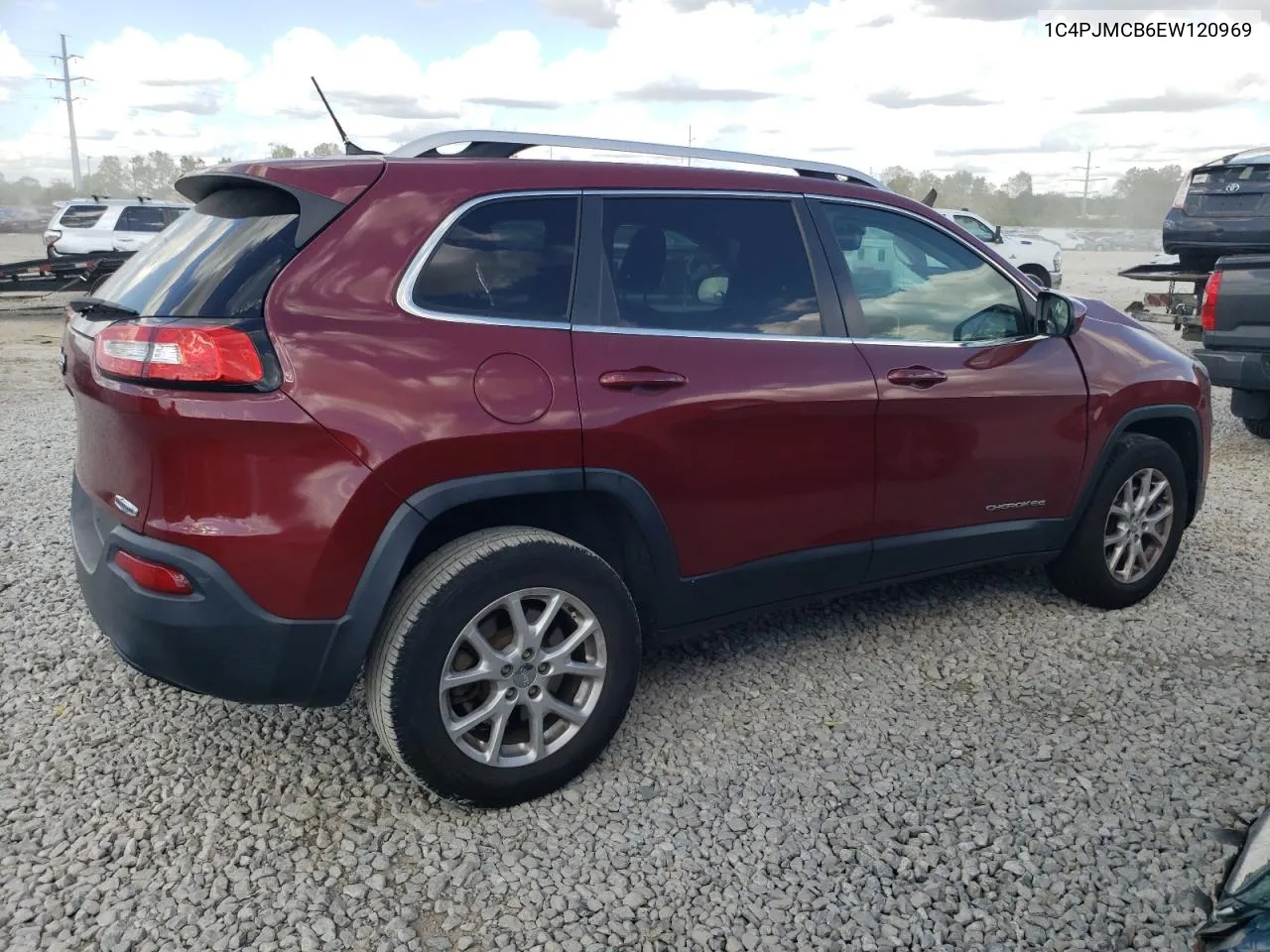 2014 Jeep Cherokee Latitude VIN: 1C4PJMCB6EW120969 Lot: 72012604