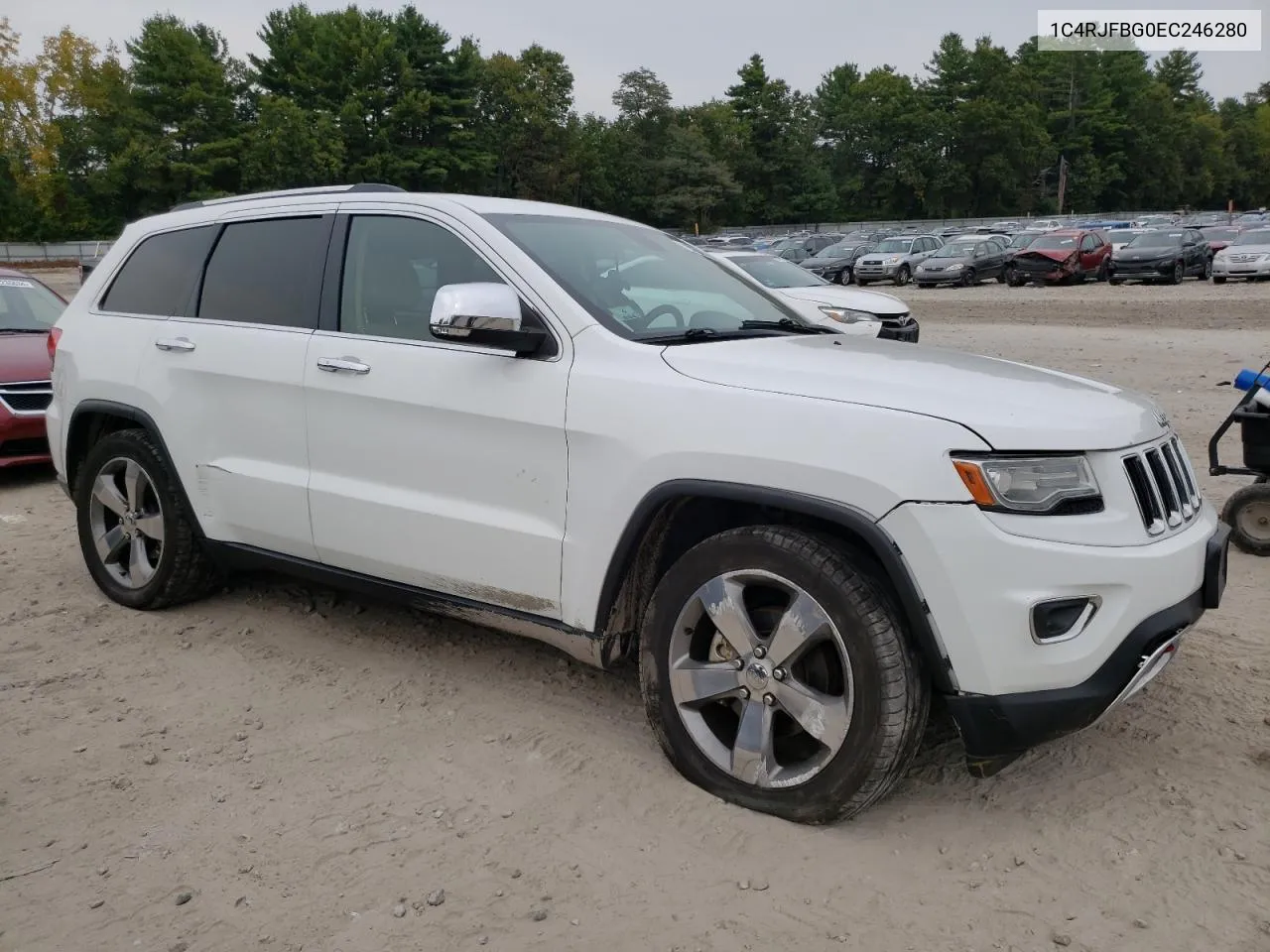 2014 Jeep Grand Cherokee Limited VIN: 1C4RJFBG0EC246280 Lot: 72025044