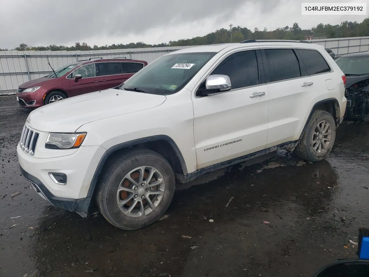 2014 Jeep Grand Cherokee Limited VIN: 1C4RJFBM2EC379192 Lot: 72026294