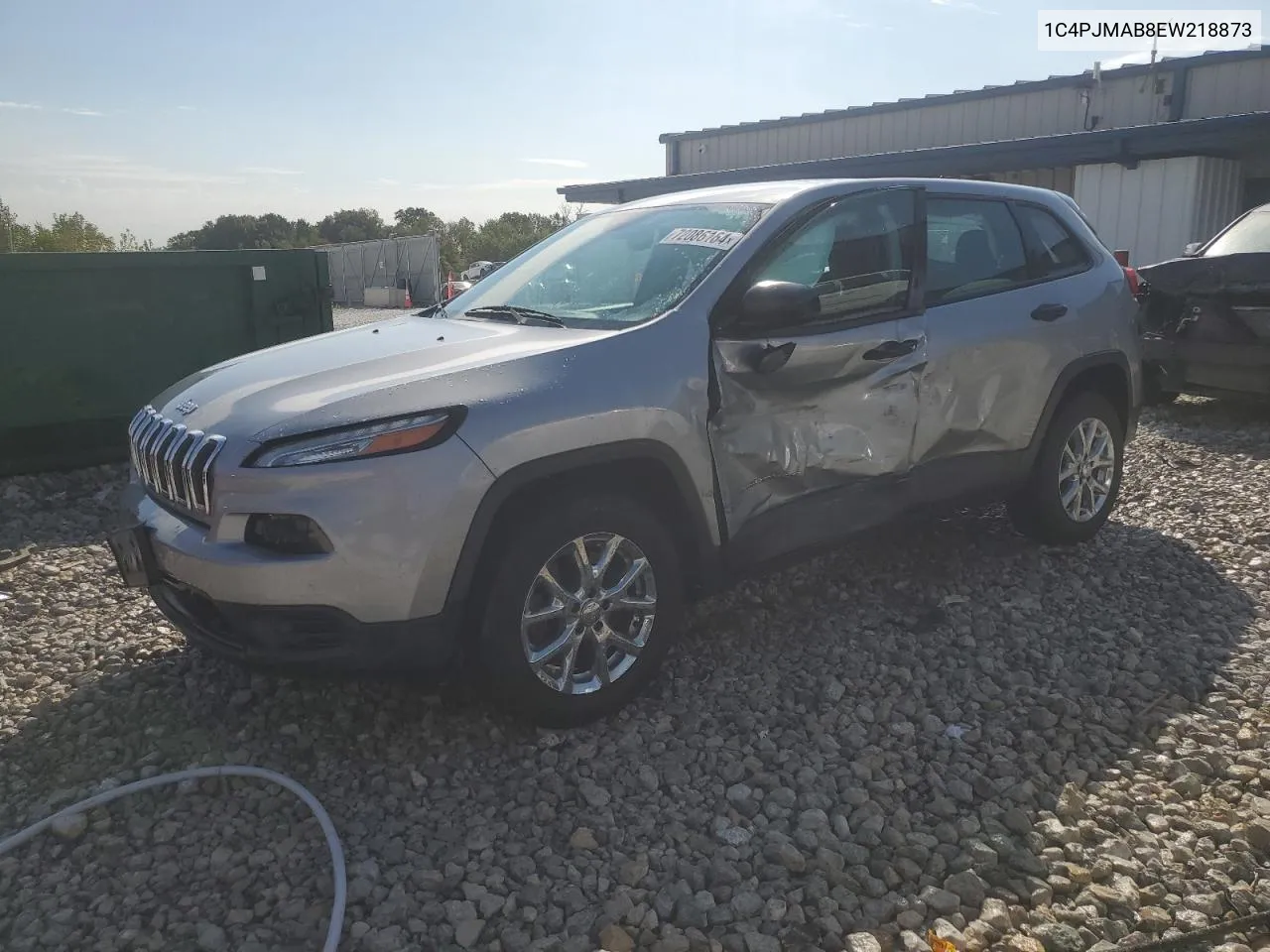 1C4PJMAB8EW218873 2014 Jeep Cherokee Sport