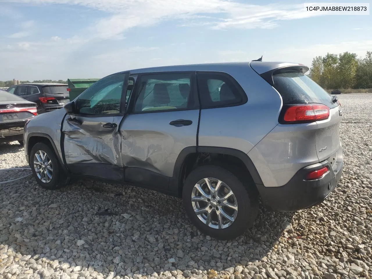 2014 Jeep Cherokee Sport VIN: 1C4PJMAB8EW218873 Lot: 72086164