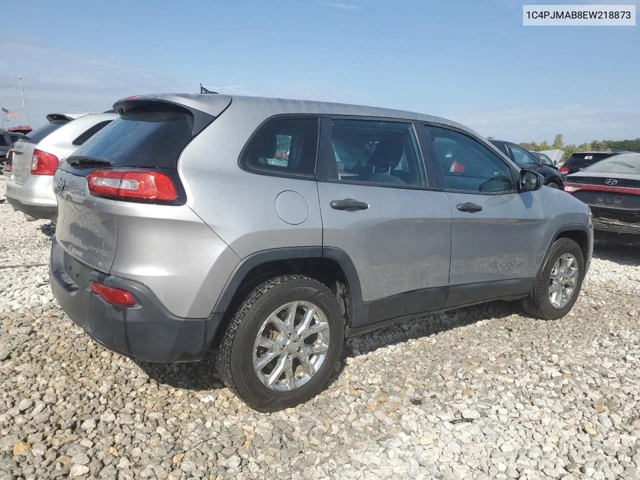 2014 Jeep Cherokee Sport VIN: 1C4PJMAB8EW218873 Lot: 72086164