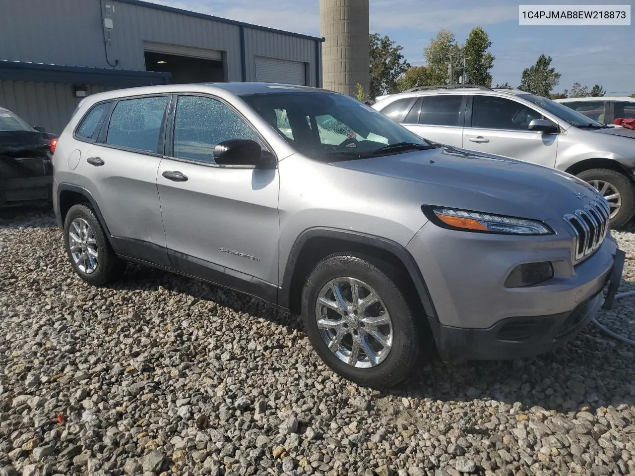 2014 Jeep Cherokee Sport VIN: 1C4PJMAB8EW218873 Lot: 72086164