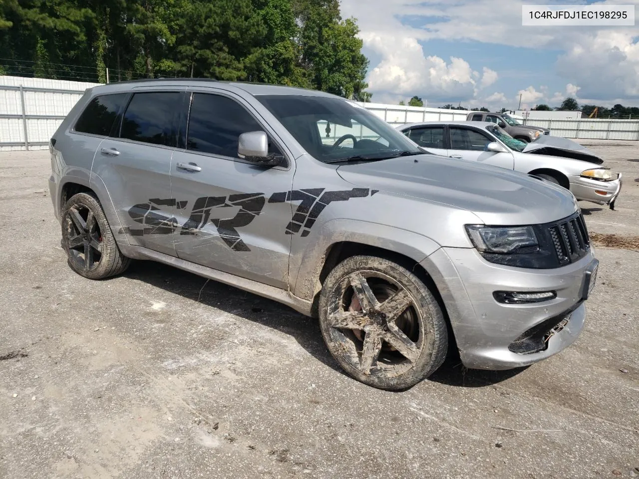 2014 Jeep Grand Cherokee Srt-8 VIN: 1C4RJFDJ1EC198295 Lot: 72121544