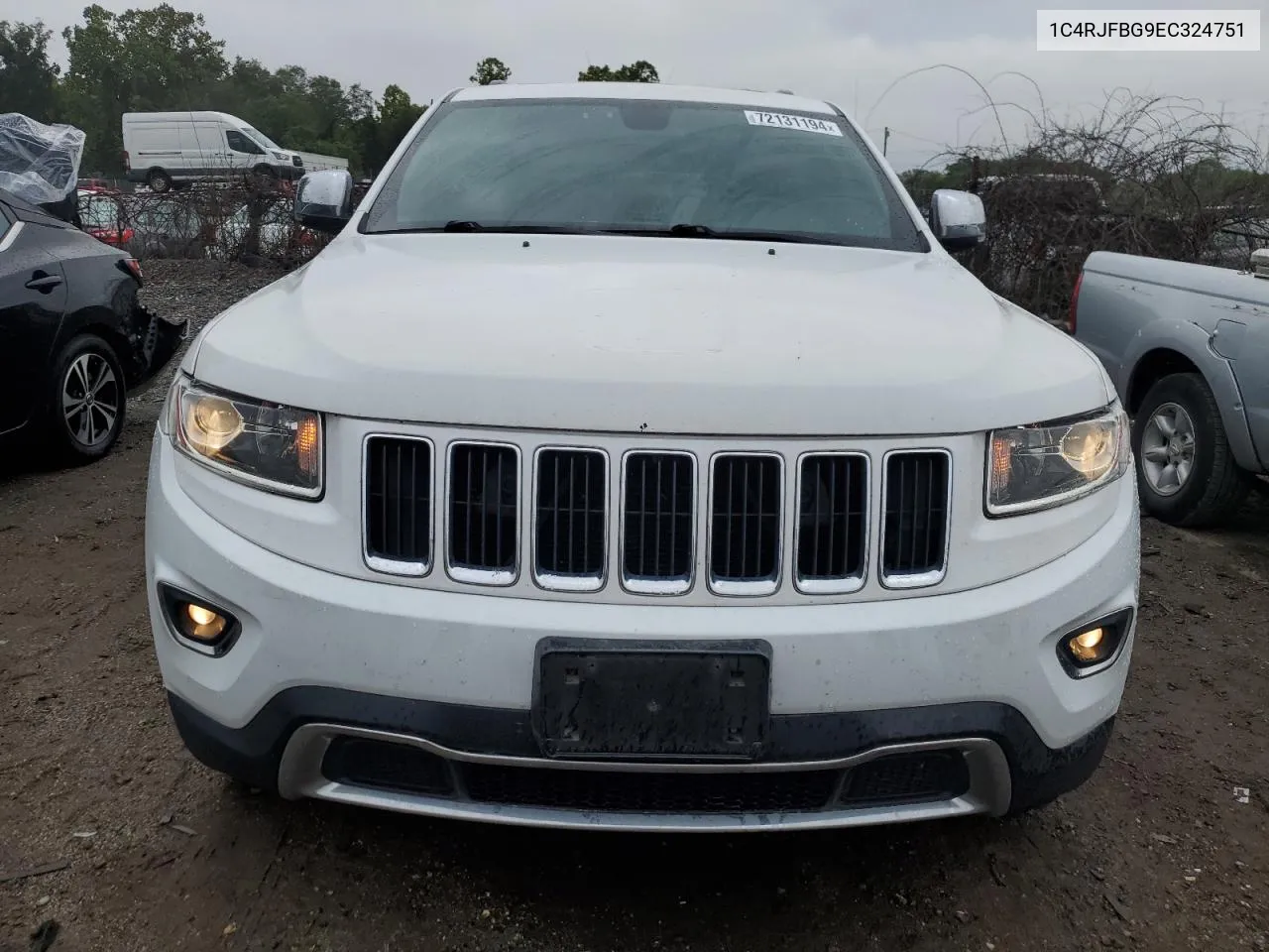 2014 Jeep Grand Cherokee Limited VIN: 1C4RJFBG9EC324751 Lot: 72131194