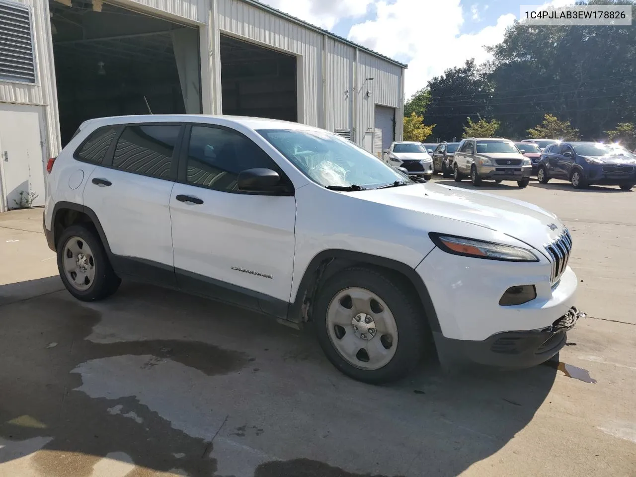 2014 Jeep Cherokee Sport VIN: 1C4PJLAB3EW178826 Lot: 72137764