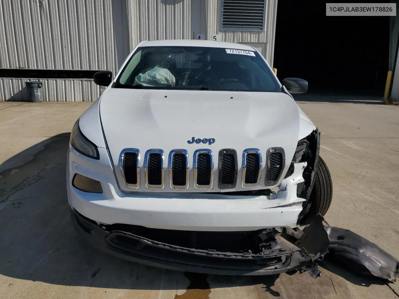 2014 Jeep Cherokee Sport VIN: 1C4PJLAB3EW178826 Lot: 72137764