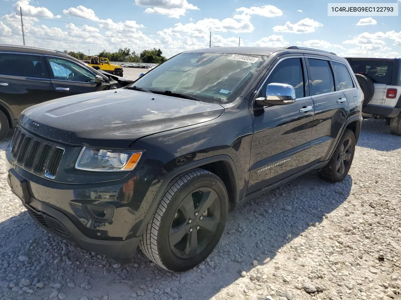 2014 Jeep Grand Cherokee Limited VIN: 1C4RJEBG9EC122793 Lot: 72194864