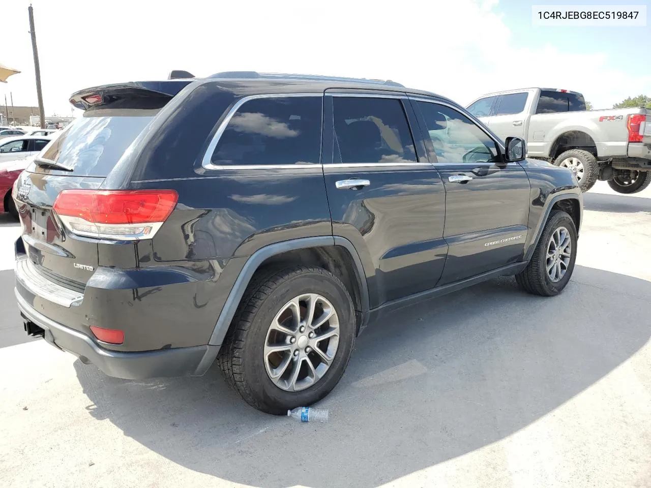 2014 Jeep Grand Cherokee Limited VIN: 1C4RJEBG8EC519847 Lot: 72197614