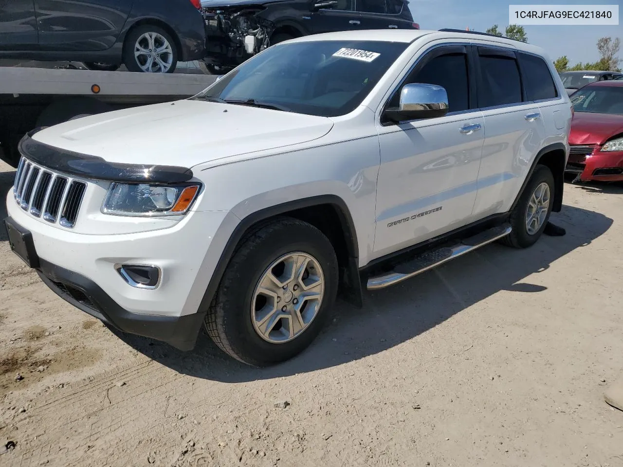 1C4RJFAG9EC421840 2014 Jeep Grand Cherokee Laredo