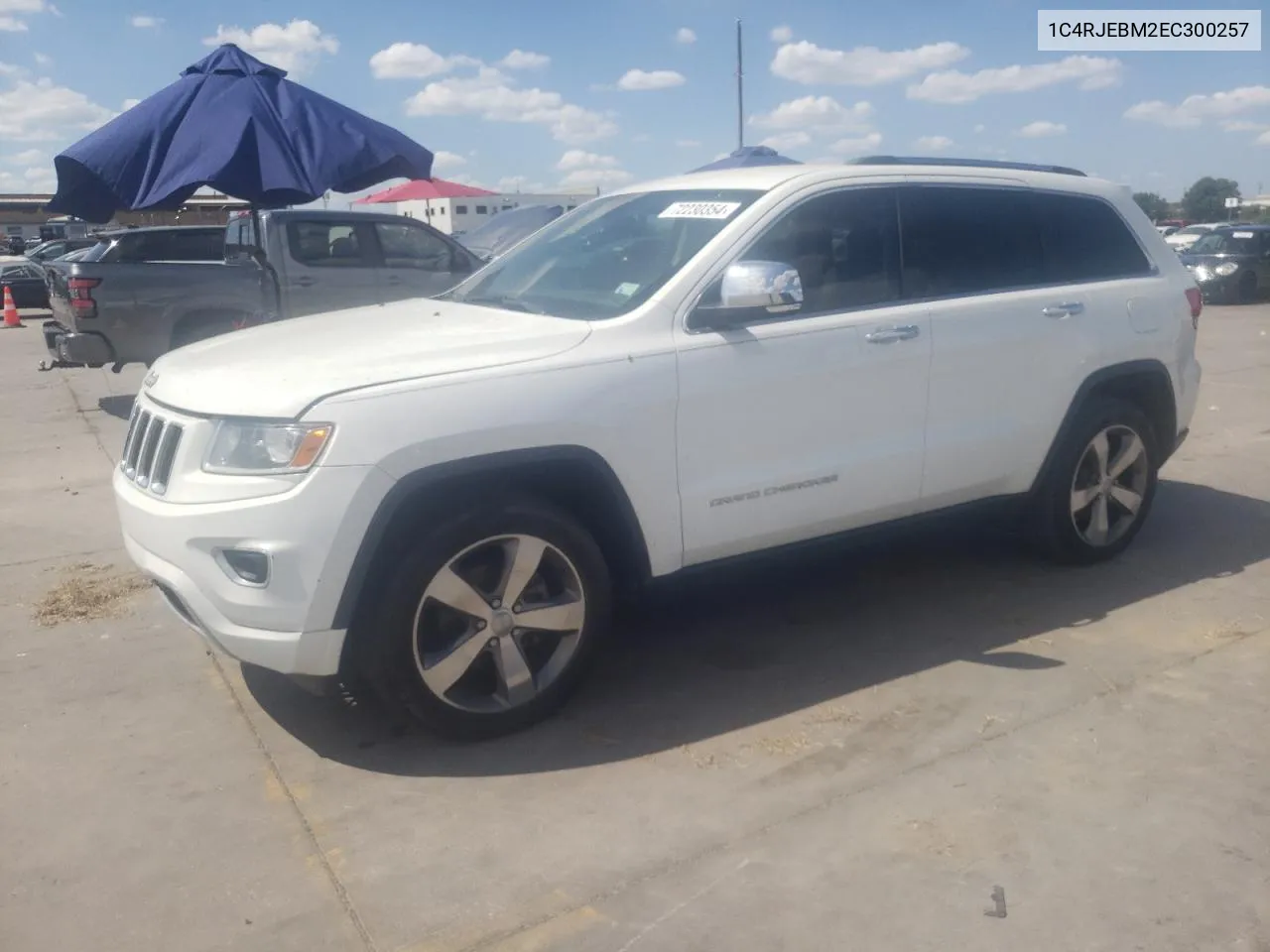 1C4RJEBM2EC300257 2014 Jeep Grand Cherokee Limited