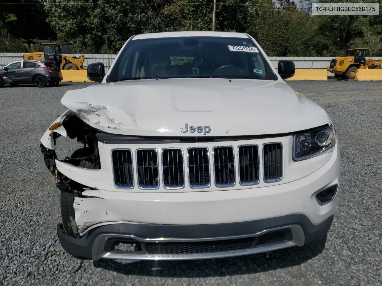 1C4RJFBG2EC568175 2014 Jeep Grand Cherokee Limited