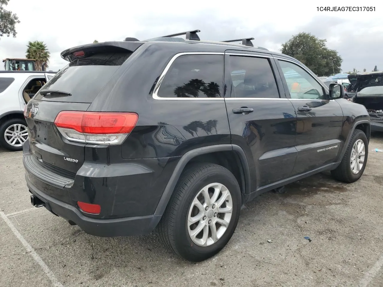 2014 Jeep Grand Cherokee Laredo VIN: 1C4RJEAG7EC317051 Lot: 72286944