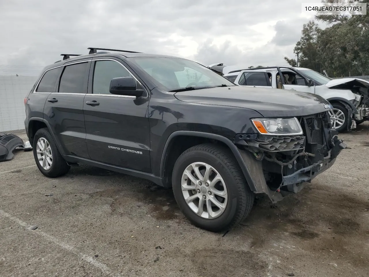 2014 Jeep Grand Cherokee Laredo VIN: 1C4RJEAG7EC317051 Lot: 72286944