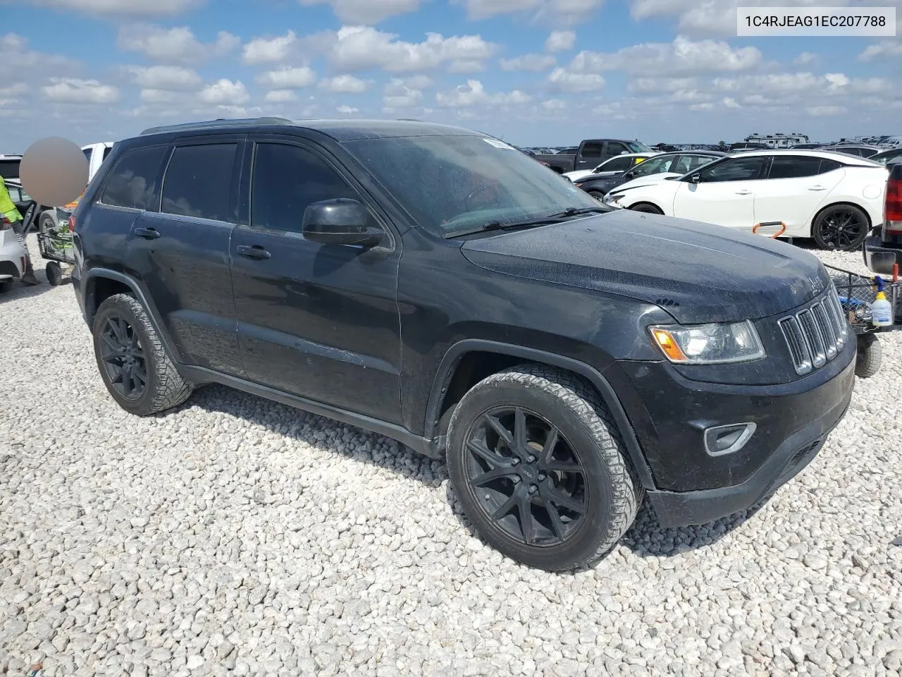 2014 Jeep Grand Cherokee Laredo VIN: 1C4RJEAG1EC207788 Lot: 72365014