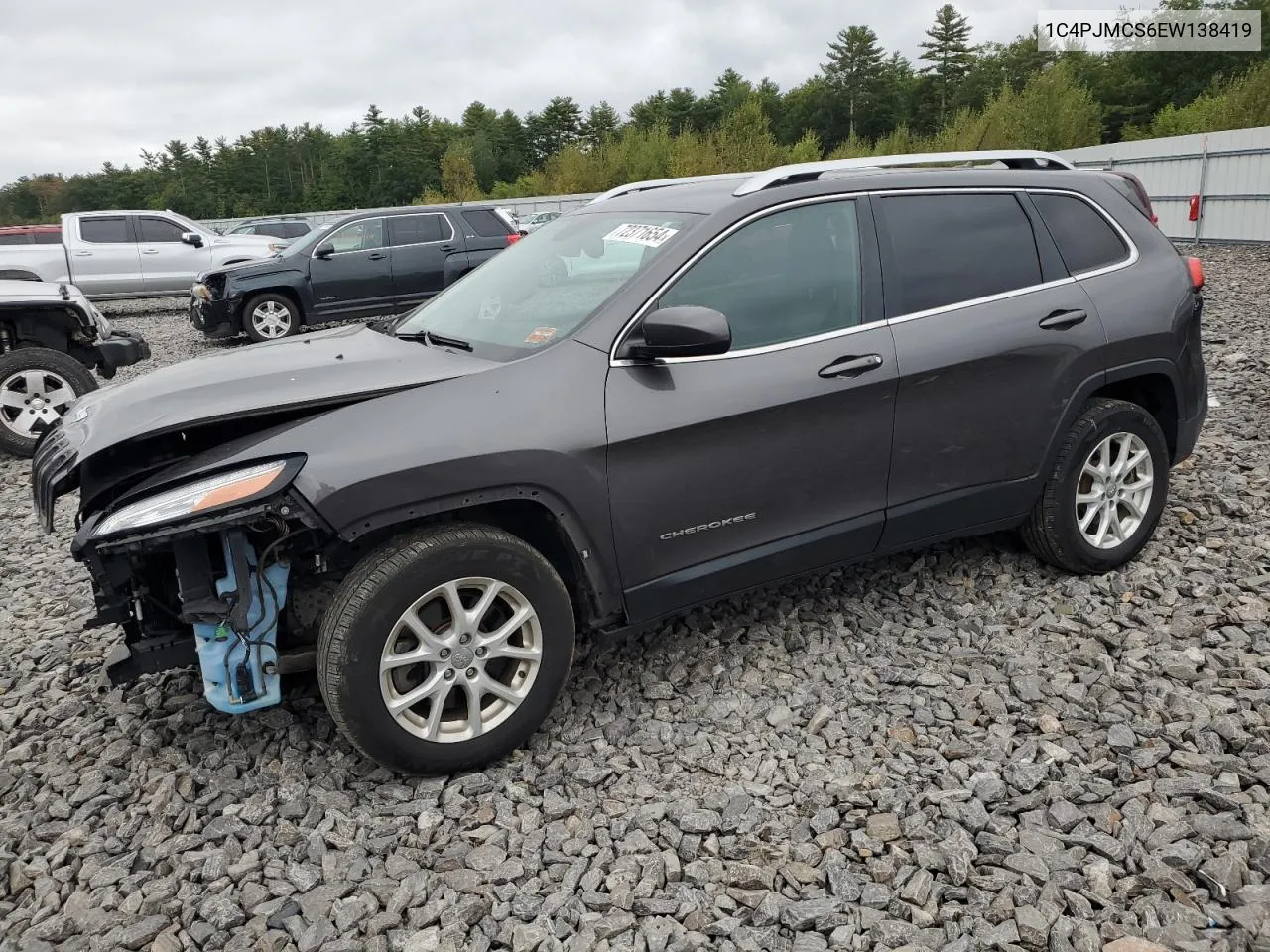 2014 Jeep Cherokee Latitude VIN: 1C4PJMCS6EW138419 Lot: 72371654