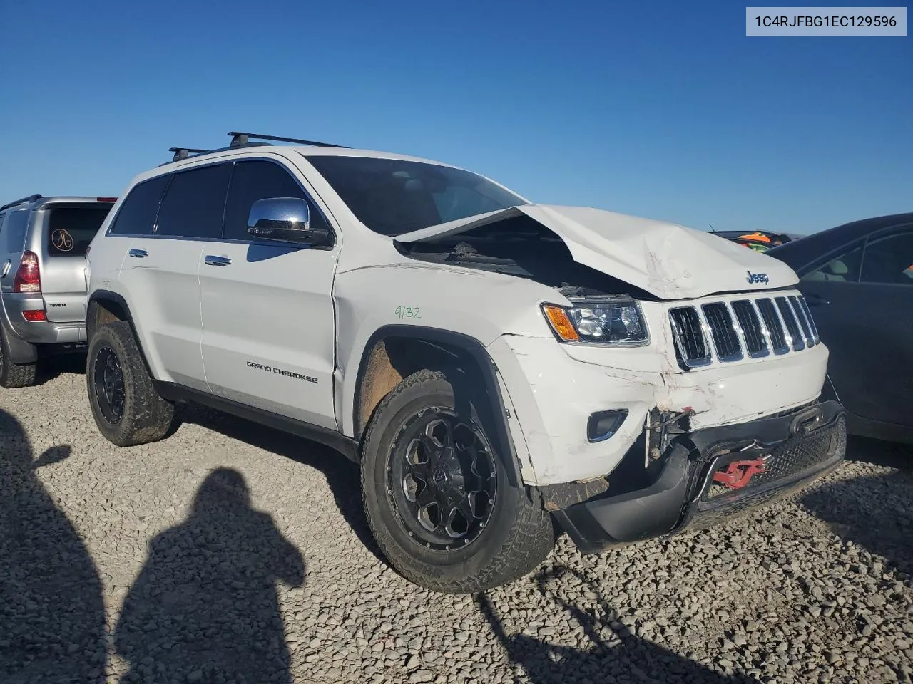 2014 Jeep Grand Cherokee Limited VIN: 1C4RJFBG1EC129596 Lot: 72382974