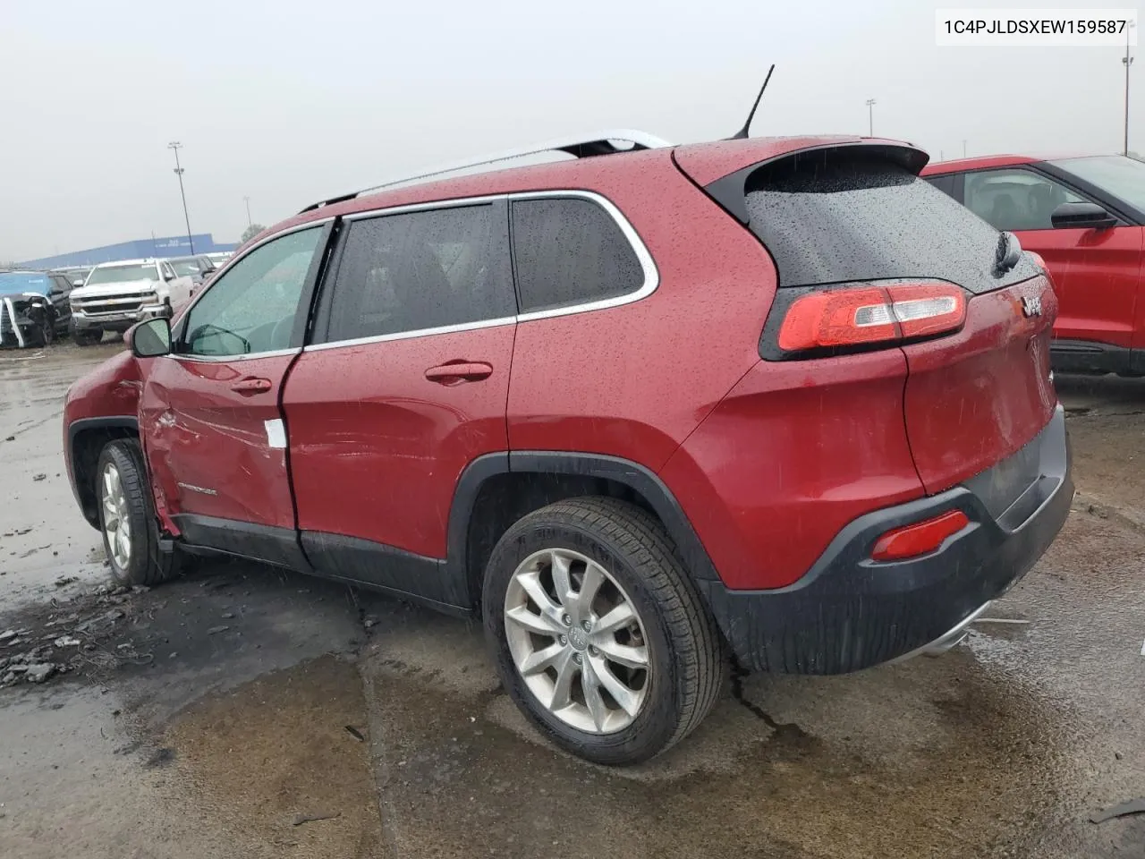 2014 Jeep Cherokee Limited VIN: 1C4PJLDSXEW159587 Lot: 72392604