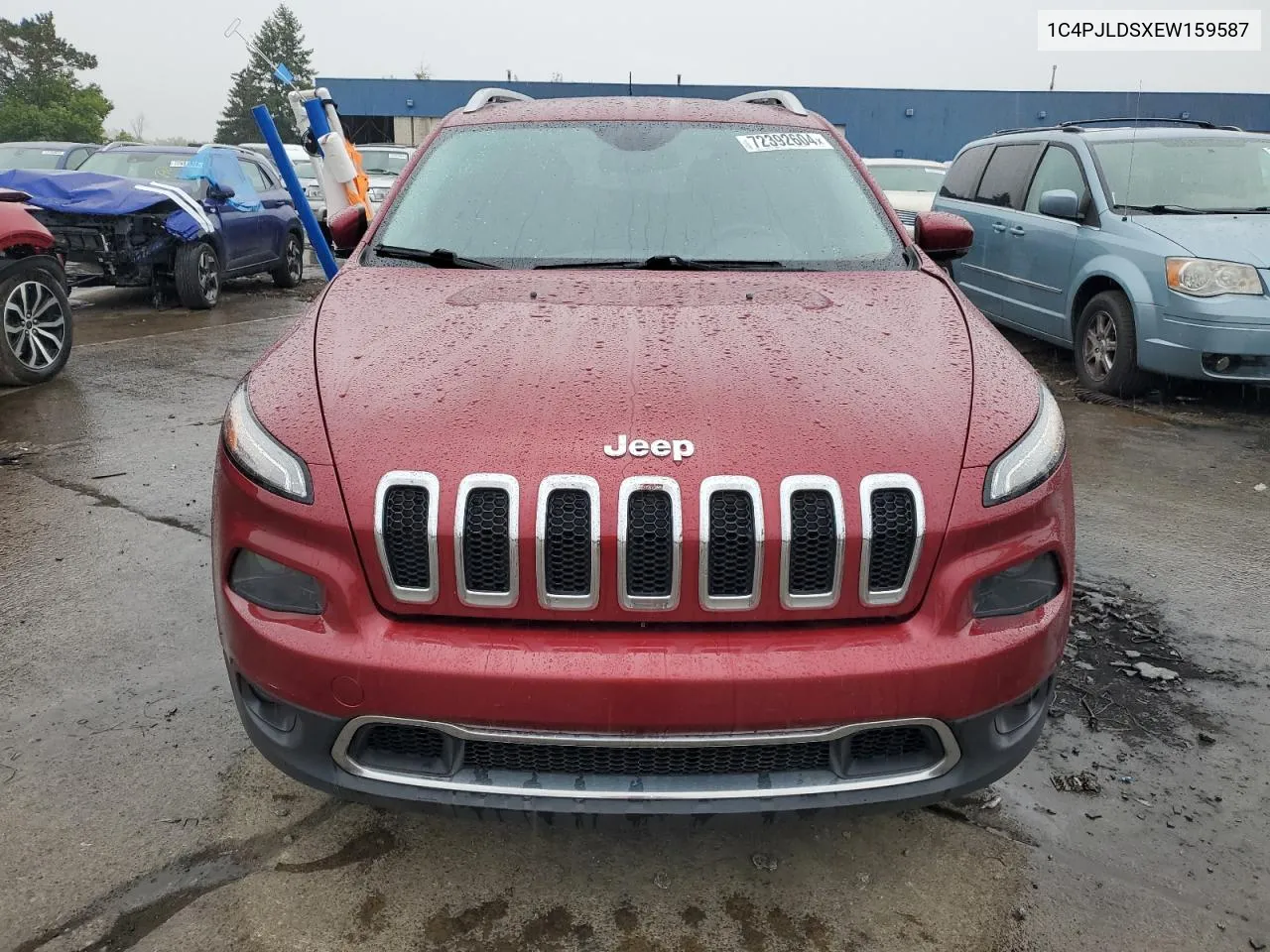 1C4PJLDSXEW159587 2014 Jeep Cherokee Limited