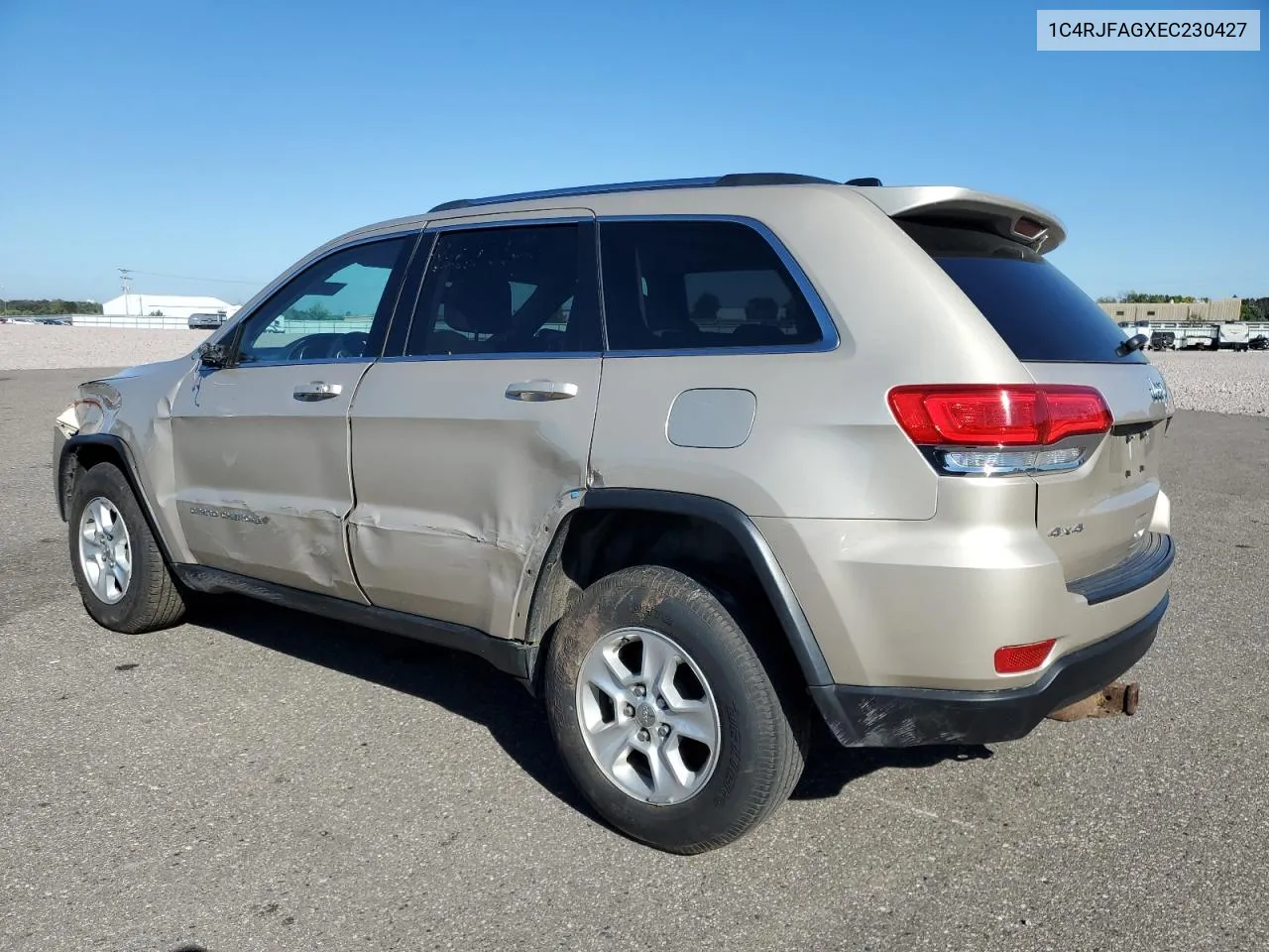 2014 Jeep Grand Cherokee Laredo VIN: 1C4RJFAGXEC230427 Lot: 72402054