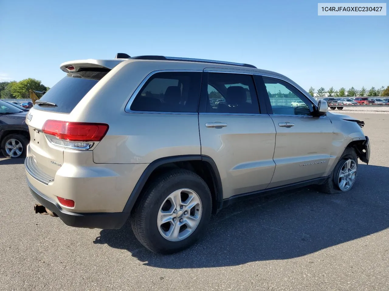 2014 Jeep Grand Cherokee Laredo VIN: 1C4RJFAGXEC230427 Lot: 72402054