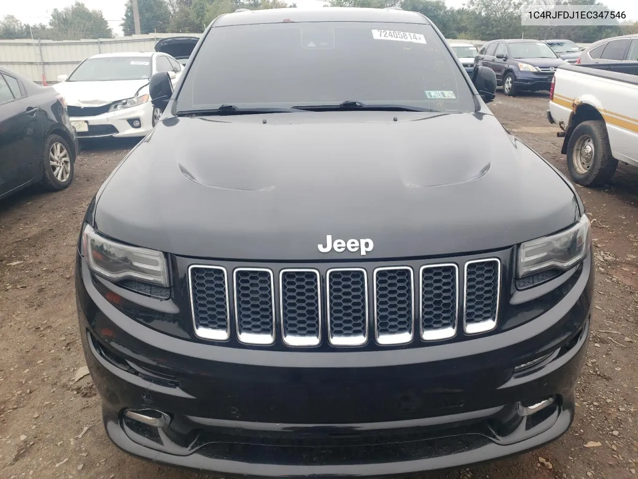 1C4RJFDJ1EC347546 2014 Jeep Grand Cherokee Srt-8