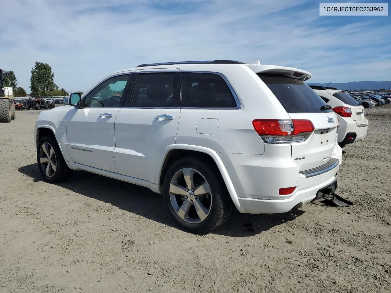 2014 Jeep Grand Cherokee Overland VIN: 1C4RJFCT0EC233962 Lot: 72409834