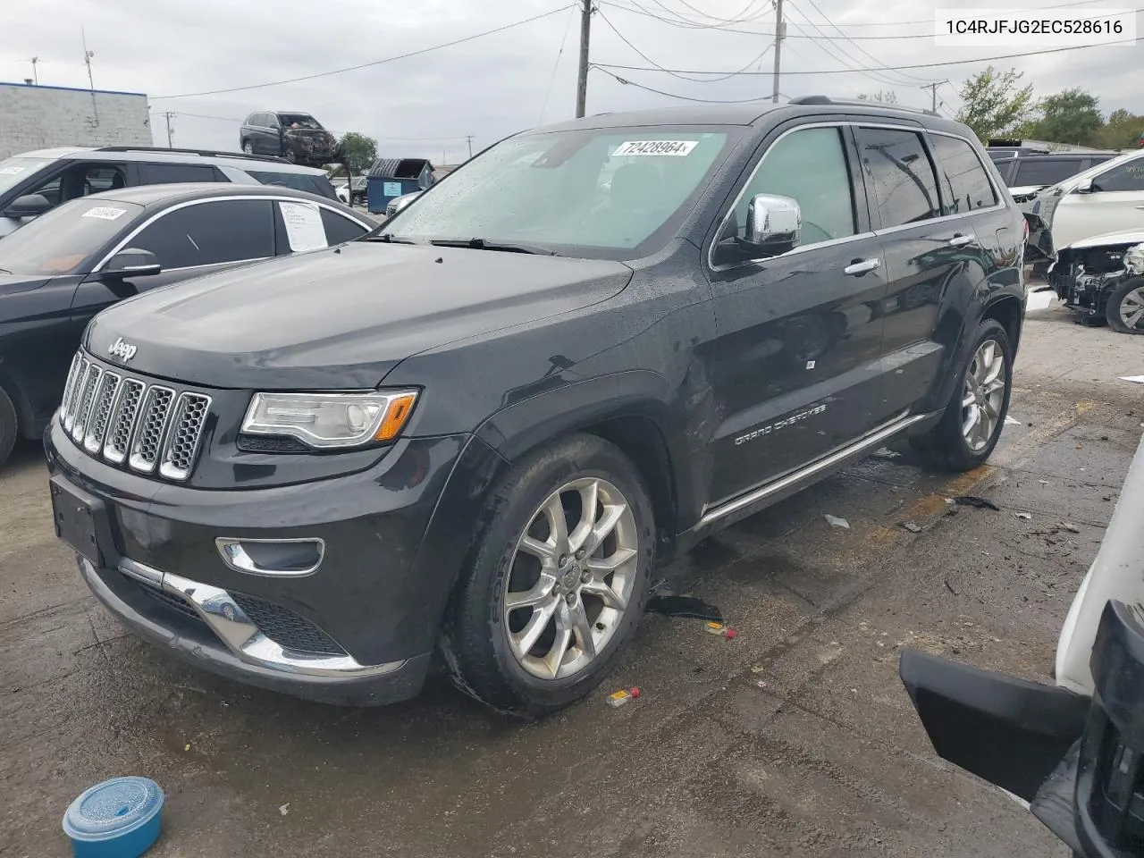 1C4RJFJG2EC528616 2014 Jeep Grand Cherokee Summit