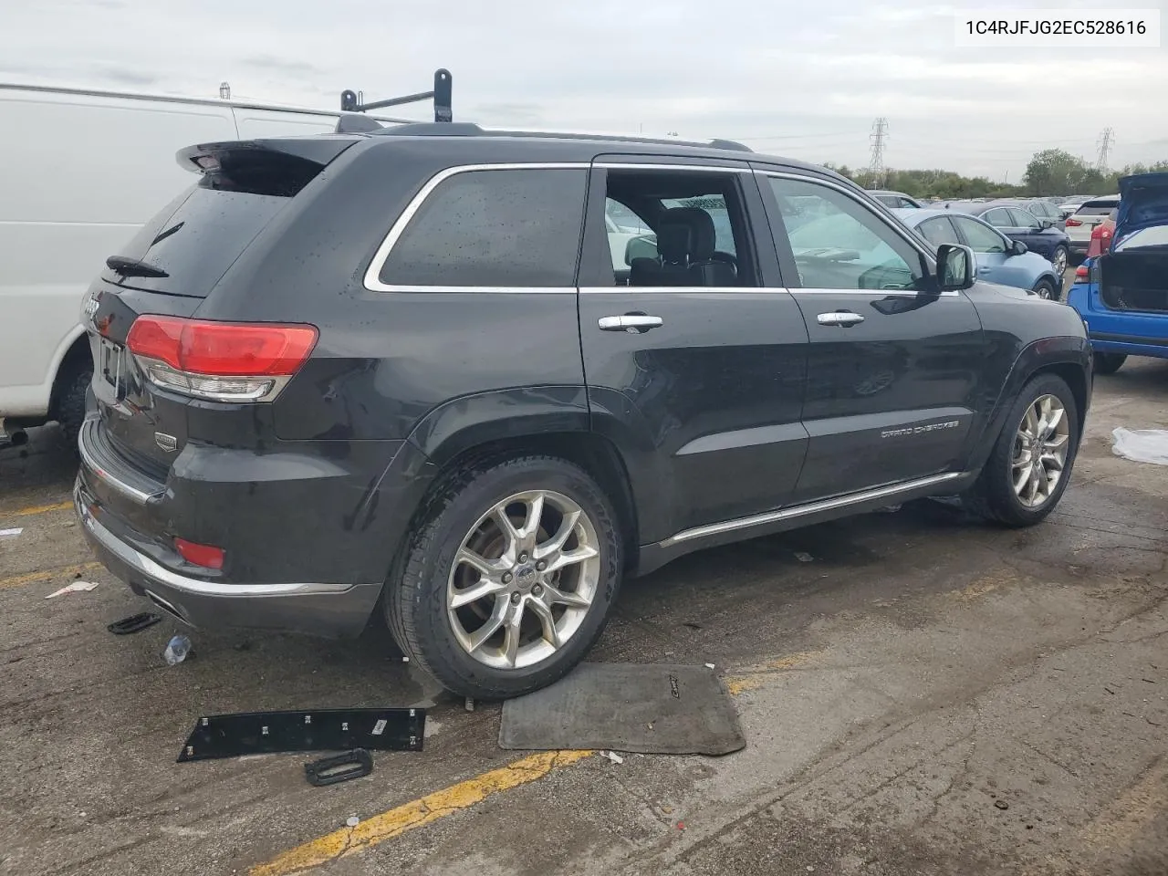 2014 Jeep Grand Cherokee Summit VIN: 1C4RJFJG2EC528616 Lot: 72428964