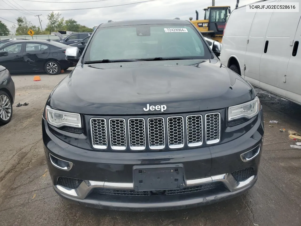 2014 Jeep Grand Cherokee Summit VIN: 1C4RJFJG2EC528616 Lot: 72428964