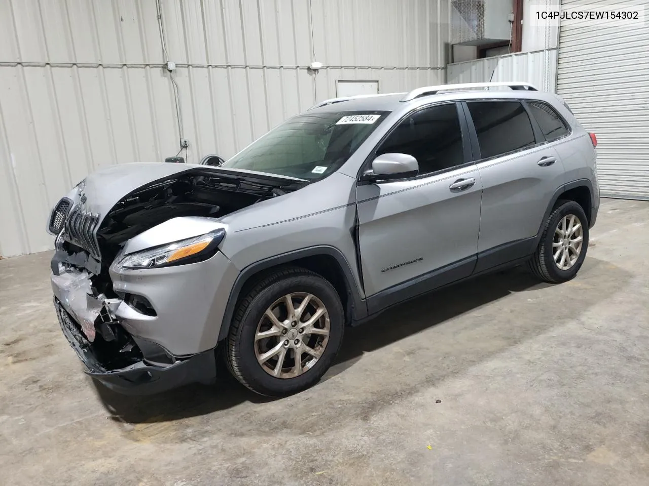 1C4PJLCS7EW154302 2014 Jeep Cherokee Latitude