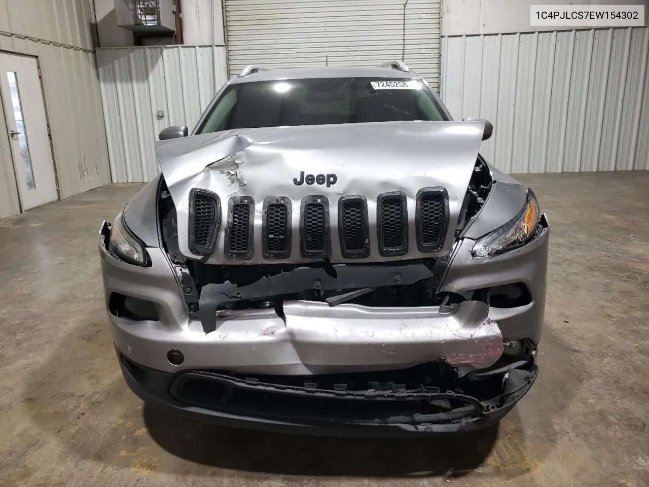 2014 Jeep Cherokee Latitude VIN: 1C4PJLCS7EW154302 Lot: 72452584