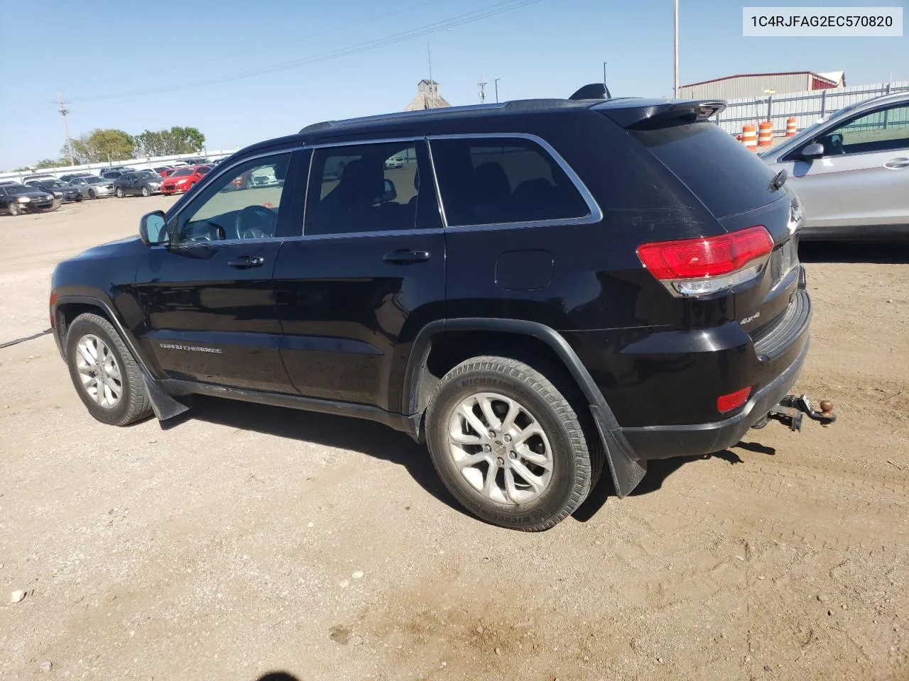 2014 Jeep Grand Cherokee Laredo VIN: 1C4RJFAG2EC570820 Lot: 72453294