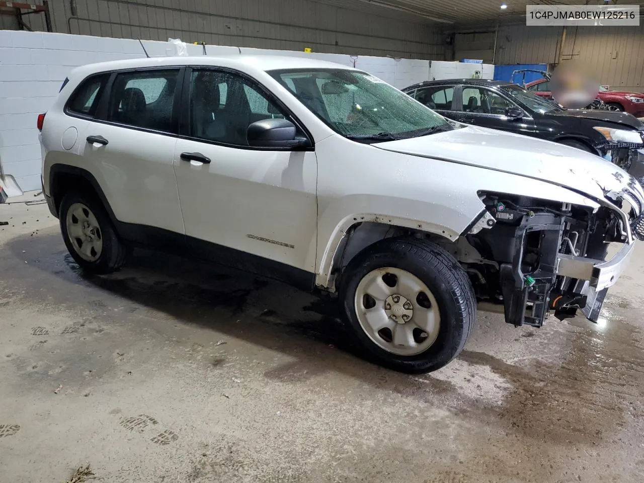 2014 Jeep Cherokee Sport VIN: 1C4PJMAB0EW125216 Lot: 72524874