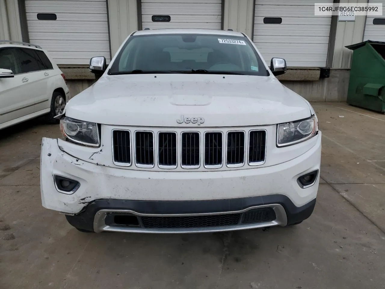 2014 Jeep Grand Cherokee Limited VIN: 1C4RJFBG6EC385992 Lot: 72533274