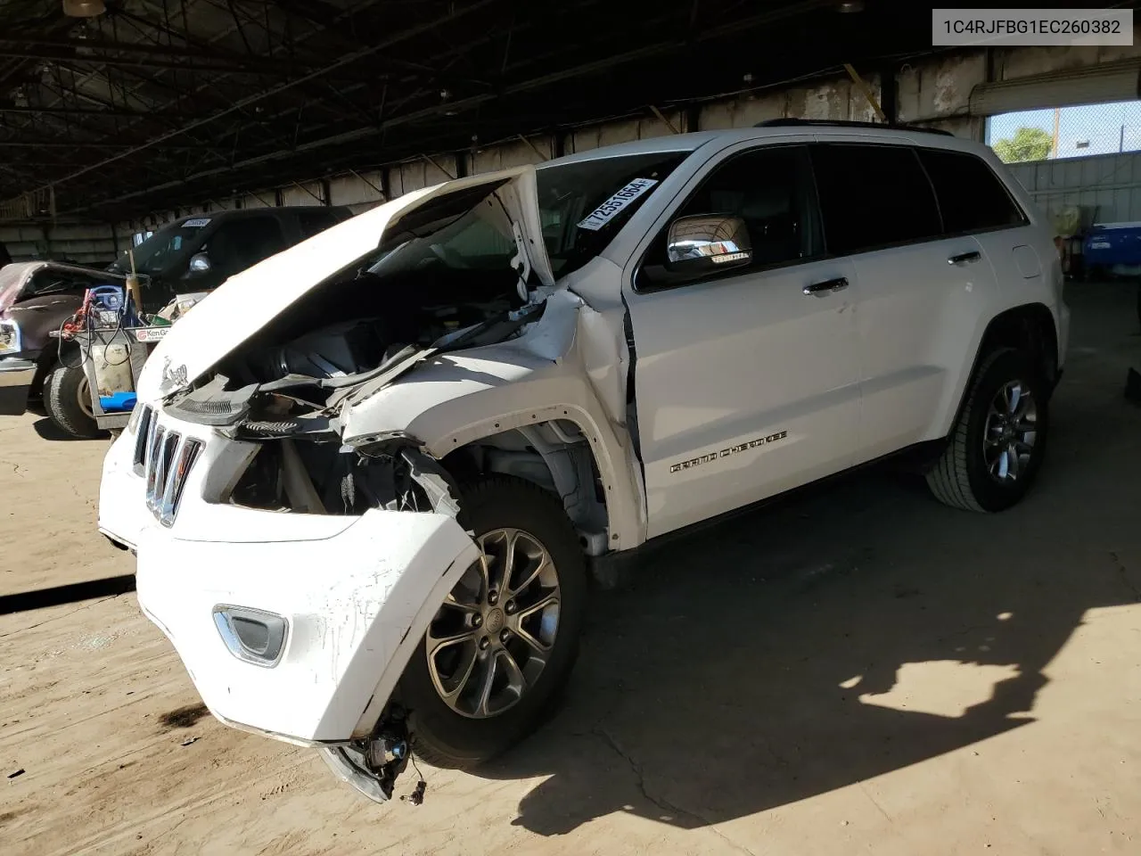 2014 Jeep Grand Cherokee Limited VIN: 1C4RJFBG1EC260382 Lot: 72551664