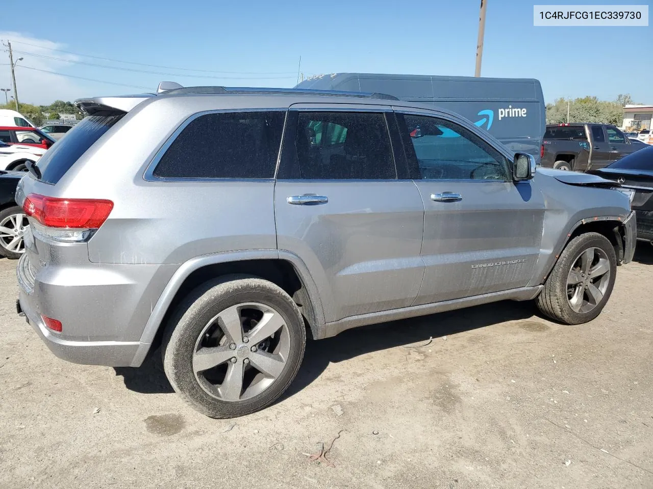 2014 Jeep Grand Cherokee Overland VIN: 1C4RJFCG1EC339730 Lot: 72582074